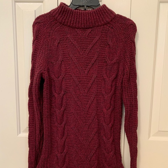 Old navy mock neck tunic sweater - Picture 2 of 2